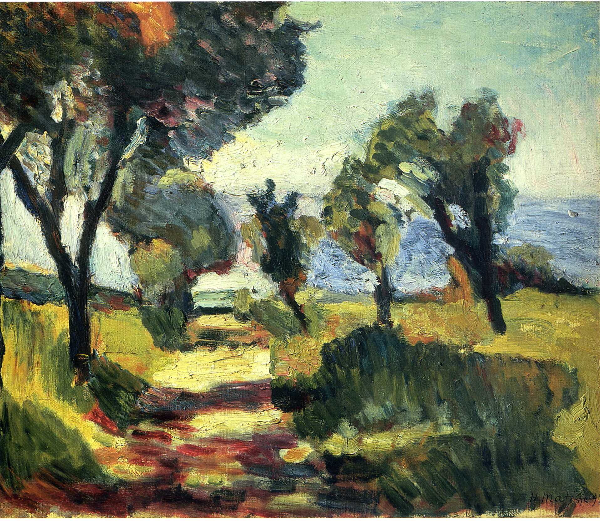 Henri Matisse - Olive Trees 1898